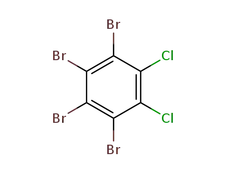 1,2,3,4-Tetrabromo-5,6-dichlorobenzene