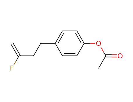 4-(3-fluorobut-3-enyl)phenyl acetate