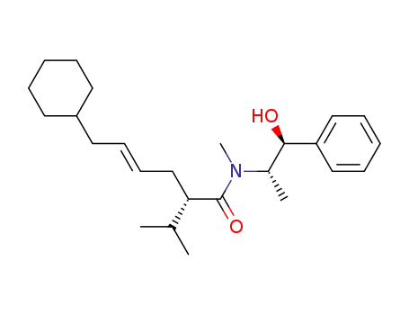 (E)-(S)-6-Cyclohexyl-2-isopropyl-hex-4-enoic acid ((1S,2S)-2-hydroxy-1-methyl-2-phenyl-ethyl)-methyl-amide