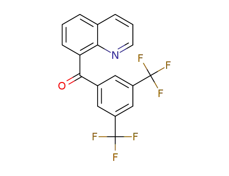 (3,5-bis(trifluoromethyl)phenyl)(quinolin-8-yl)methanone