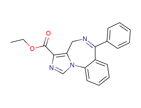 4H-Imidazo[1,5-a][1,4]benzodiazepine-3-carboxylicacid, 6-phenyl-, ethyl ester