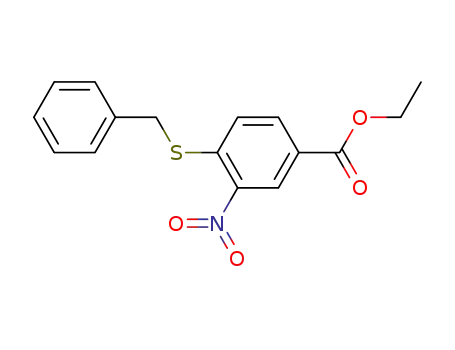 ethyl 4-benzylthio-3-nitrobenzoate