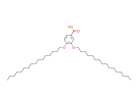 Molecular Structure of 180678-33-5 (Benzoic acid, 3,4-bis(hexadecyloxy)-)