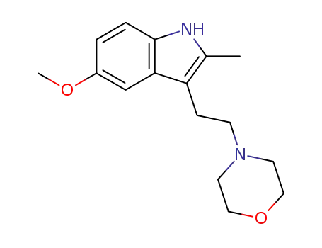 4-(2-(5-methoxy-2-methyl-1H-indol-3-yl)ethyl)morpholine