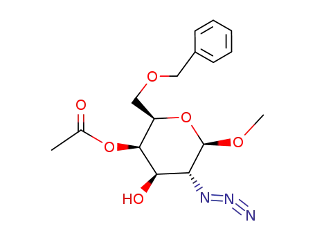 methyl 4-O-acetyl-2-azido-6-O-benzyl-2-deoxy-β-D-galactopyranoside