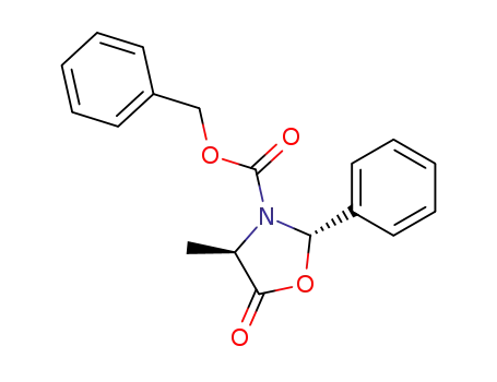 (2S,4R)-3-<(Benzyloxy)carbonyl>-4-methyl-2-phenyl-1,3-oxazolidin-5-one