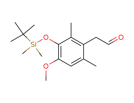 [3-(tert-Butyl-dimethyl-silanyloxy)-4-methoxy-2,6-dimethyl-phenyl]-acetaldehyde
