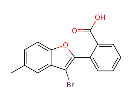 2-(3-Bromo-5-methyl-2-benzofuranyl)benzoic acid