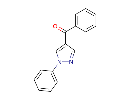 Methanone, phenyl(1-phenyl-1H-pyrazol-4-yl)-