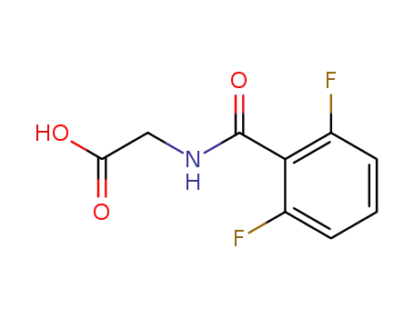2-[(2,6-difluorobenzoyl)amino]acetic Acid