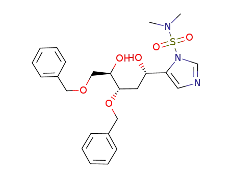 5-(2-deoxy-3,5-di-O-benzyl-D-ribosyl)-N,N-dimethylimidazole-1-sulfonamide