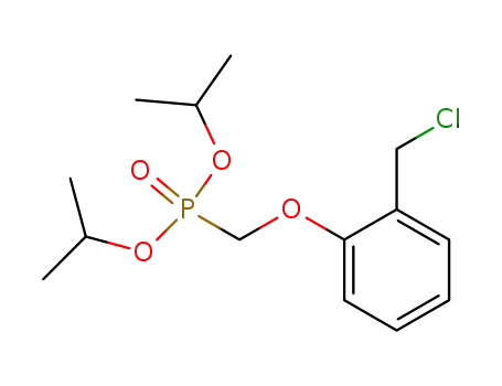 Phosphonic acid, [[2-(chloromethyl)phenoxy]methyl]-, bis(1-methylethyl)
ester