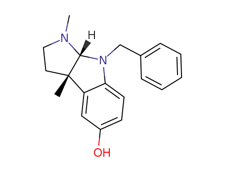 (3aS,8aR)-8-Benzyl-1,3a-dimethyl-1,2,3,3a,8,8a-hexahydro-pyrrolo[2,3-b]indol-5-ol
