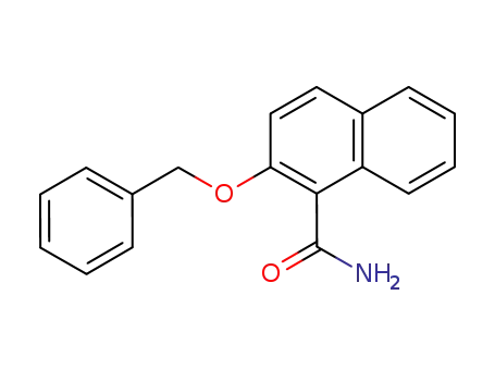 1-Naphthalenecarboxamide, 2-(phenylmethoxy)-
