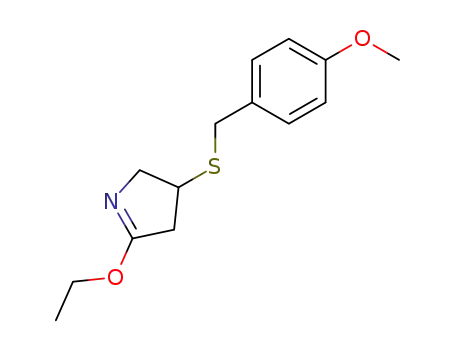 2-ethoxy-4-(p-methoxybenzylthio)-1-pyrroline