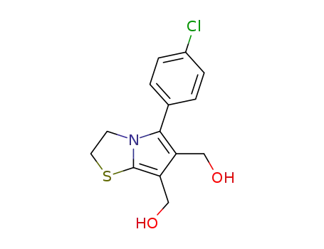 [5-(4-Chloro-phenyl)-7-hydroxymethyl-2,3-dihydro-pyrrolo[2,1-b]thiazol-6-yl]-methanol