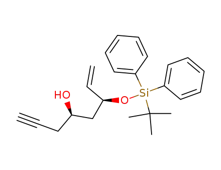 7-Octen-1-yn-4-ol, 6-[[(1,1-dimethylethyl)diphenylsilyl]oxy]-, (4R,6S)-