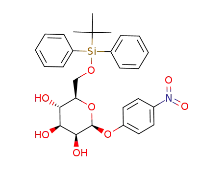 4-nitrophenyl 6-O-tert-butyldiphenylsilyl-β-D-mannopyranoside