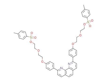 2,9-bis{4-{2-[2-(4-toluenesulphonyl)ethoxy(ethoxy)]}}-phenyl-1,10-phenanthroline