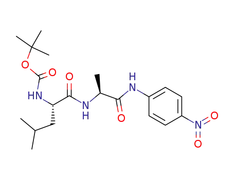 L-Alaninamide,
N-[(1,1-dimethylethoxy)carbonyl]-L-leucyl-N-(4-nitrophenyl)-