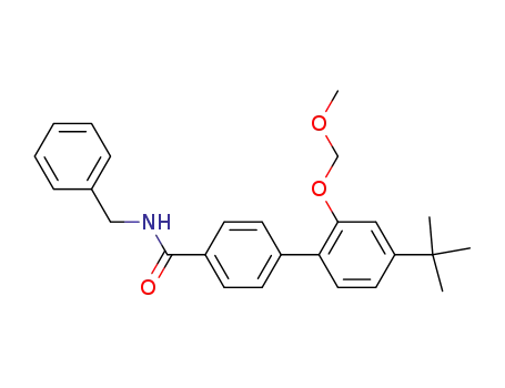 4'-tert-Butyl-2'-methoxymethoxy-biphenyl-4-carboxylic acid benzylamide