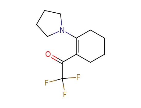 2,2,2-Trifluoro-1-(2-pyrrolidin-1-yl-cyclohex-1-enyl)-ethanone