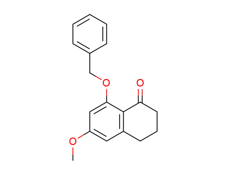Molecular Structure of 99050-43-8 (8-Benzyloxy-6-methoxytetralone)