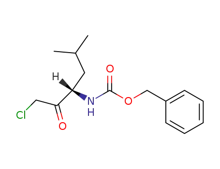 Molecular Structure of 52467-54-6 (Z-LEU-CHLOROMETHYLKETONE)