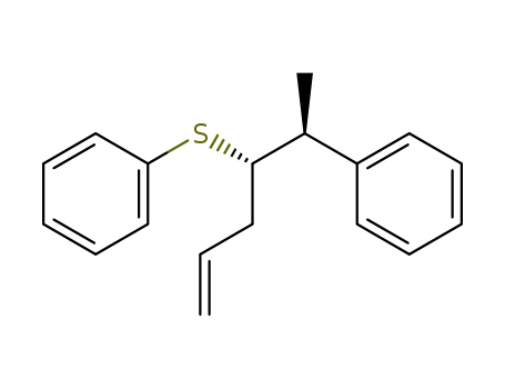 (4R*,5R*)-5-Phenyl-4-(phenylthio)-1-hexene