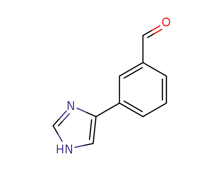 Molecular Structure of 179056-81-6 (3-(1H-IMIDAZOL-4-YL)BENZALDEHYDE)