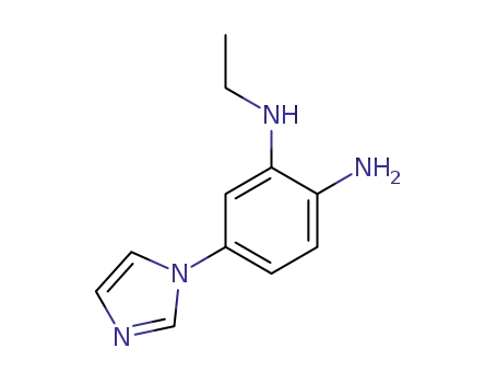 N<sup>2</sup>-Ethyl-4-imidazol-1-yl-benzene-1,2-diamine