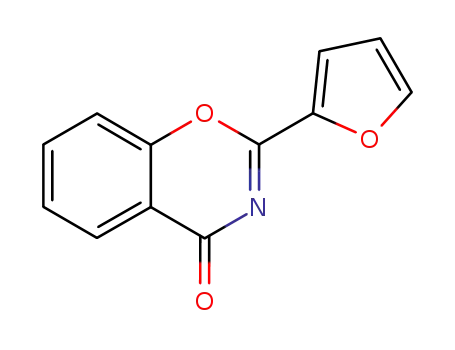 Molecular Structure of 25225-79-0 (4H-1,3-Benzoxazin-4-one, 2-(2-furanyl)-)