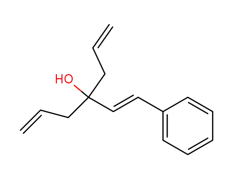 1,6-Heptadien-4-ol, 4-(2-phenylethenyl)-