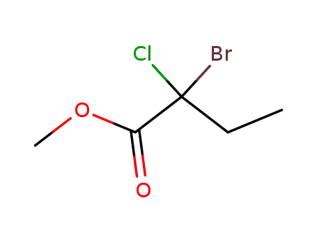 methyl 2-bromo-2-chloro-butanoate
