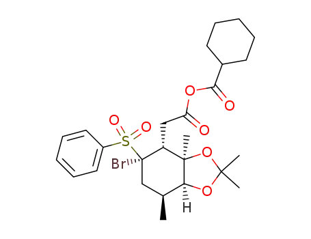 Molecular Structure of 137384-88-4 (C<sub>26</sub>H<sub>35</sub>BrO<sub>7</sub>S)