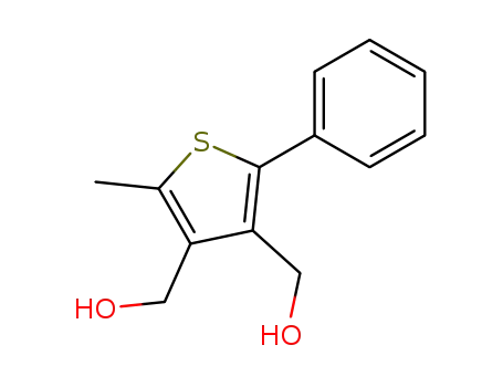 3,4-Thiophenedimethanol, 2-methyl-5-phenyl-