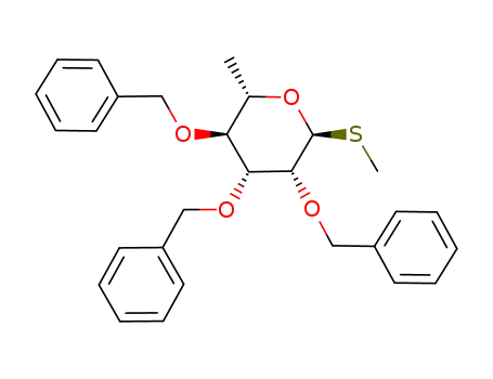 methyl 2,3,4-tri-O-benzyl-1-thio-α-L-rhamnopyranoside
