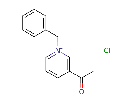3-Acetyl-1-benzylpyridinium chloride