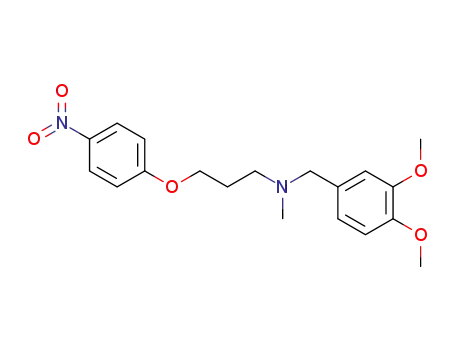 (3,4-Dimethoxy-benzyl)-methyl-[3-(4-nitro-phenoxy)-propyl]-amine