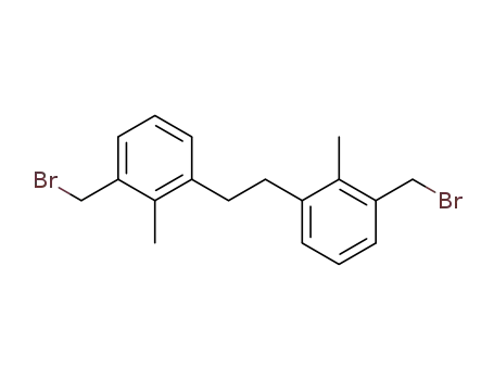 1,2-bis(3'-bromomethyl-2'-methylphenyl)ethane
