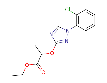 1-(2-chlorophenyl)-3-(1-ethoxycarbonylethoxy)-1,2,4-1H-triazole