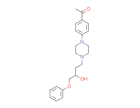 Ethanone, 1-[4-[4-(3-hydroxy-4-phenoxybutyl)-1-piperazinyl]phenyl]-