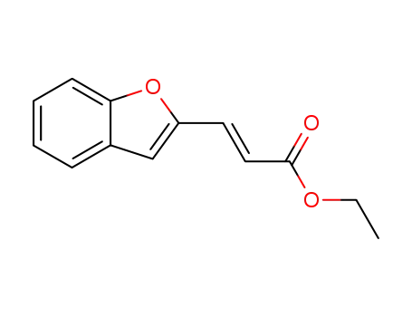 (E)-ethyl 3-(2-benzo<b>furyl)acrylate