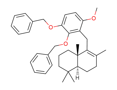 1,2-di-O-benzyl-3-(8'-drimen-11'-yl)-4-O-methylbenzenetriol