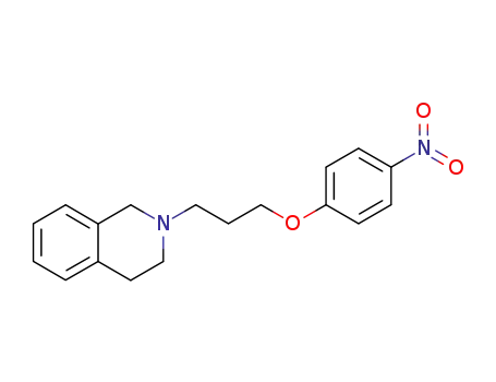 Molecular Structure of 143666-05-1 (2-(3-(4-nitrophenoxy)propyl)-1,2,3,4-tetrahydroisoquinoline)