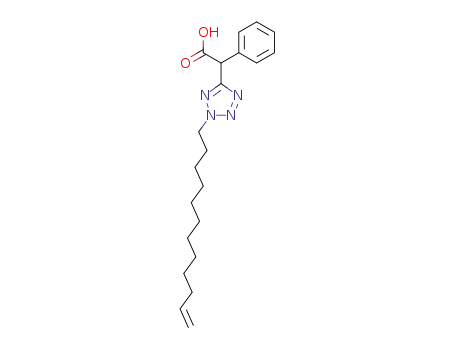 (2-Dodec-11-enyl-2H-tetrazol-5-yl)-phenyl-acetic acid