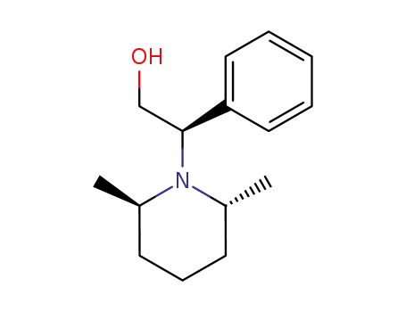 (-)-(2'R)-((2R,6R)-2,6-dimethylpiperidin-1-yl)-2'-phenylethanol