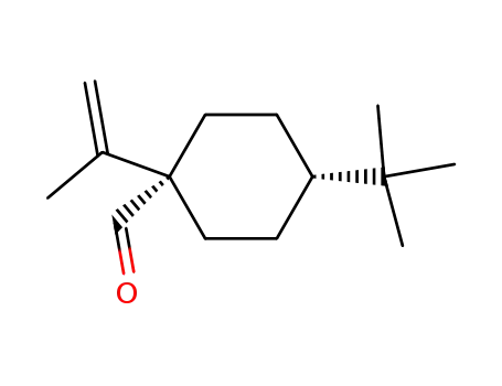Cyclohexanecarboxaldehyde, 4-(1,1-dimethylethyl)-1-(1-methylethenyl)-,
cis-