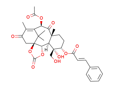 C<sub>32</sub>H<sub>36</sub>O<sub>11</sub>