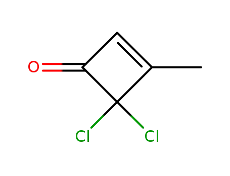 Molecular Structure of 89711-21-7 (2-Cyclobuten-1-one,  4,4-dichloro-3-methyl-)
